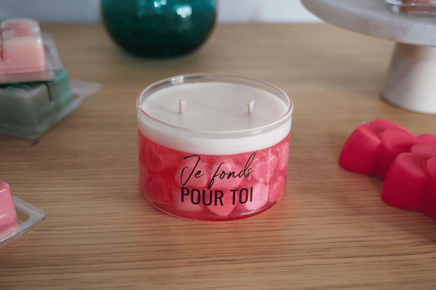 Bougie Je fonds pour toi