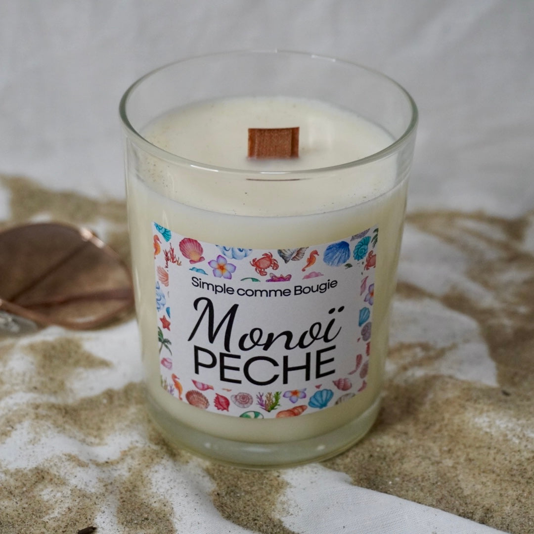 Bougie Monoï Pêche
