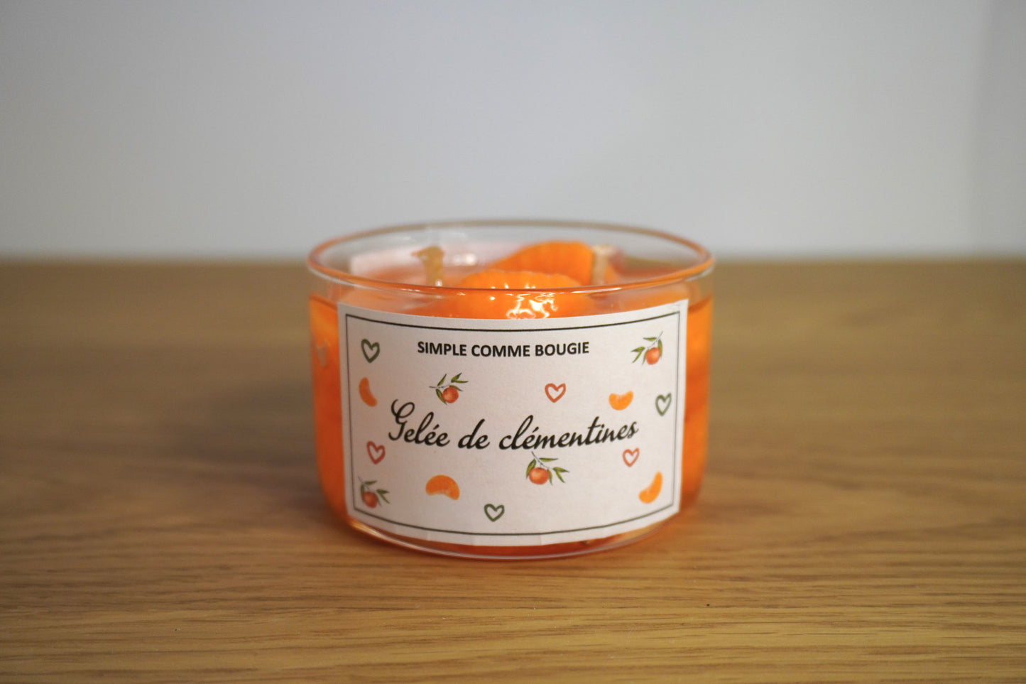 Bougie Gelée de clémentines